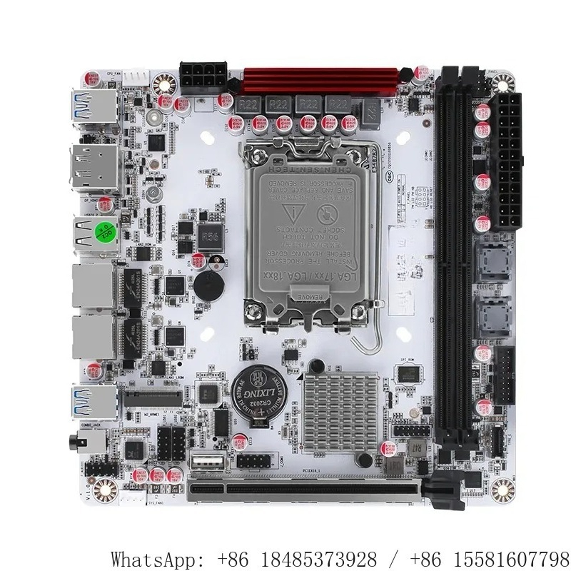 LGA1700 Q670 Mini ITX NAS Anak - Nas Motherboard 8 Sata Mini Itx incelemesi ve fiyatı