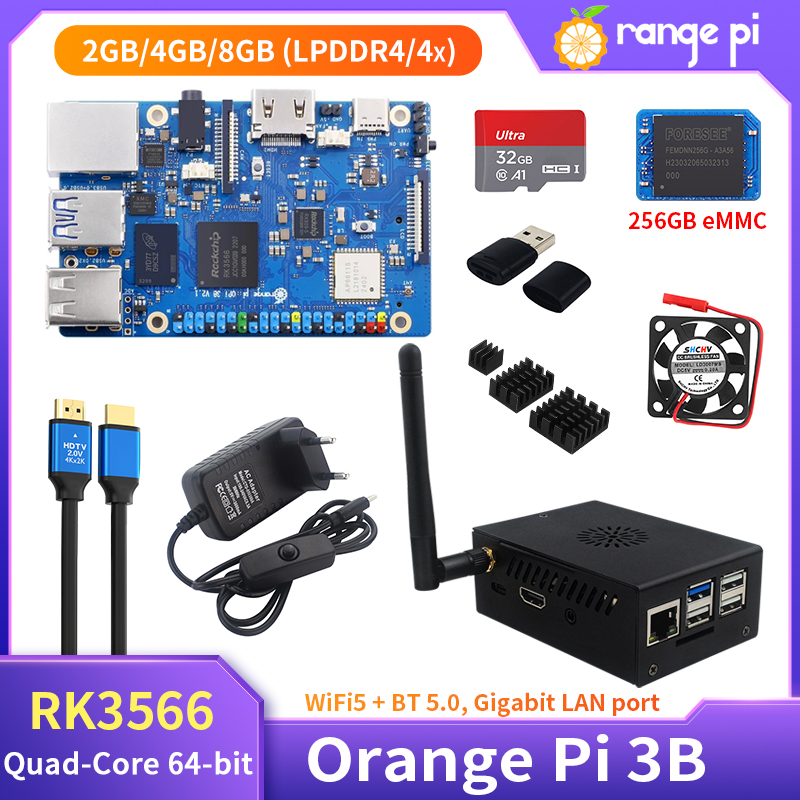 Orange Pi 3B 8GB 4GB 2GB Ram R - Rockchip Rk3588 Development Board incelemesi ve fiyatı