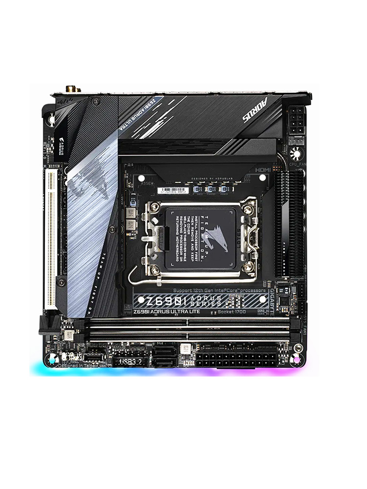 Gigabyte Z690I AORUS ULTRA LIT - Lga1700 Itx Motherboard Ddr5 incelemesi ve fiyatı