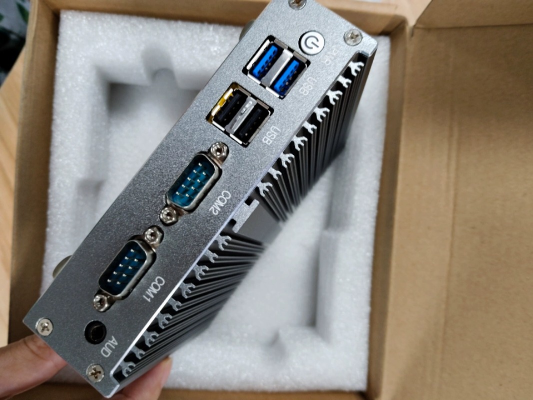 Mini Endüstriyel PC için, Dört - Fanless Industrial Pc Rs485 Core I7 incelemesi ve fiyatı