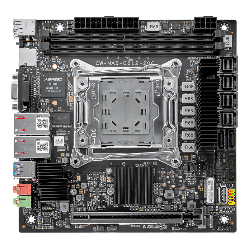 CW-20G Mini ITX Sunucu NAS Ana - Nas Motherboard 8 Sata Mini Itx incelemesi ve fiyatı