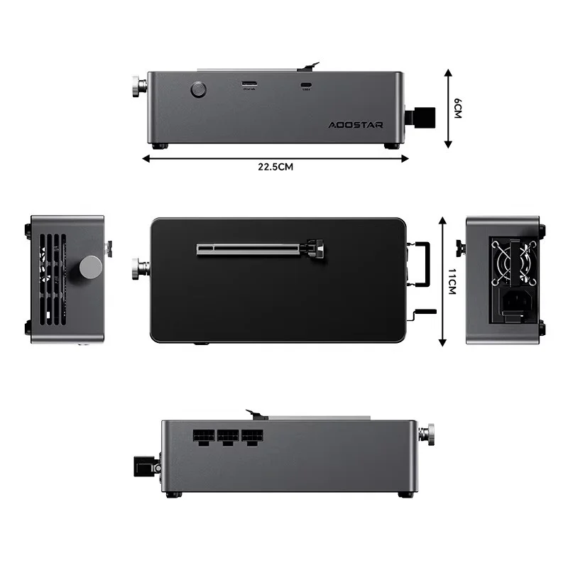 AOOSTAR AG01 AG02 EGPU Dock, O - Oculink Egpu Mini Pc incelemesi ve fiyatı