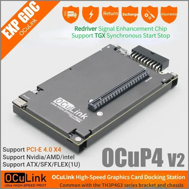 OCuP4V2 OCuLink GPU Dock w ReD - Oculink Egpu Mini Pc incelemesi ve fiyatı