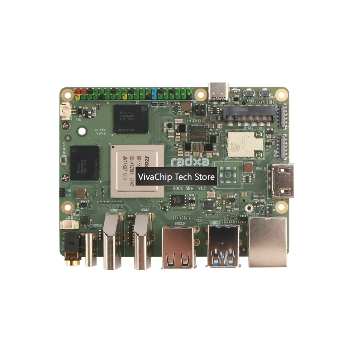 VivaChip TechRadxa ROCK 5B+ Ro - Rockchip Rk3588 Development Board incelemesi ve fiyatı
